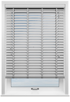 Ecowood Deluxe, Cloud Grey Satin - Venetian Blind